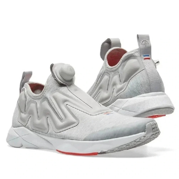 REEBOK | Pump Plus Supreme Hoodie Grey Sneaker Size 7 (EUC) - Picture 1 of 6